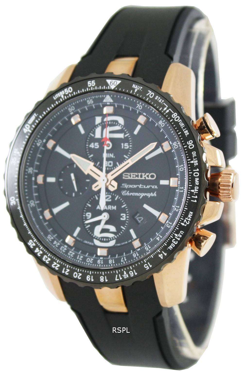 Seiko Sportura Chronograph SNAF28P1 SNAF28P SNAF28 Mens Watch