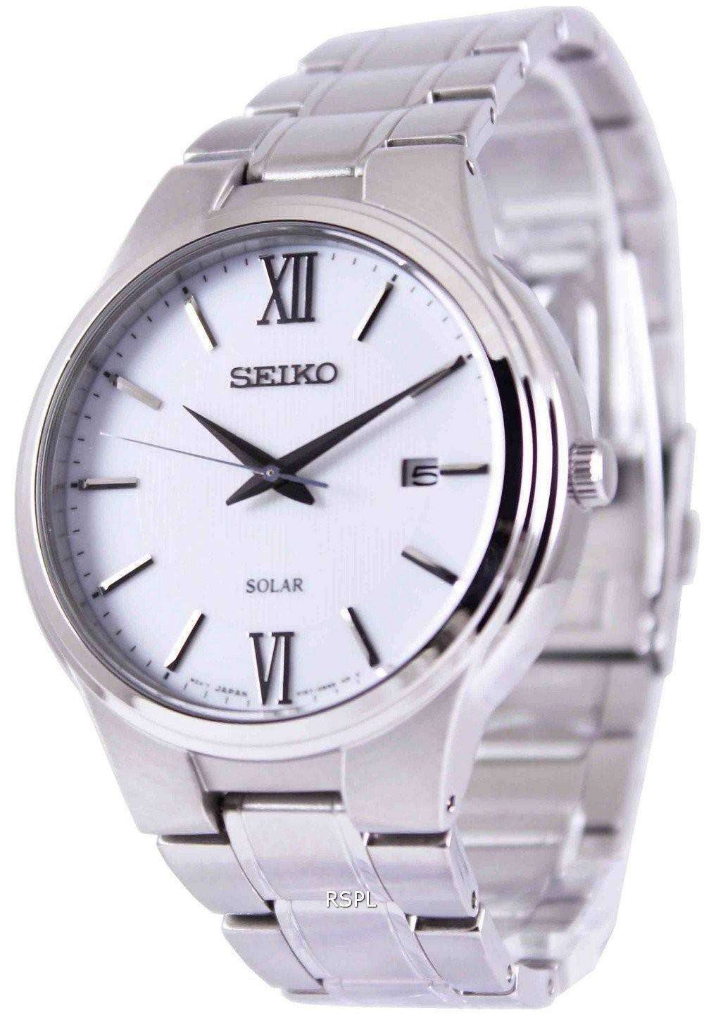 SEIKO - 318 SEIKO セイコー時計 メンズ腕時計 ホワイト キネティック