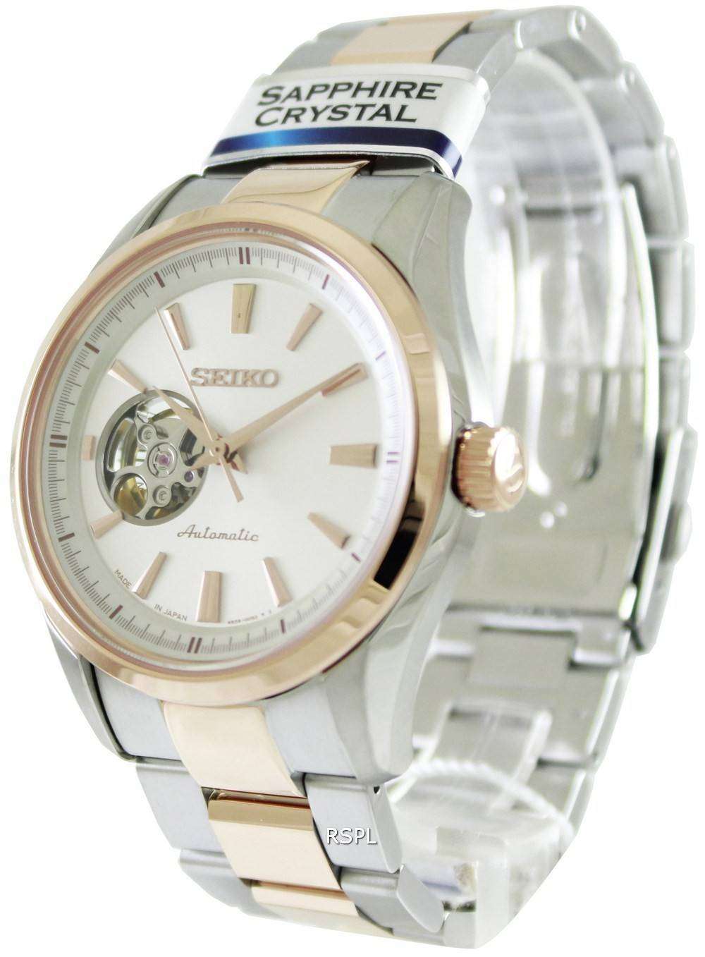 Seiko rose clearance gold mens watch