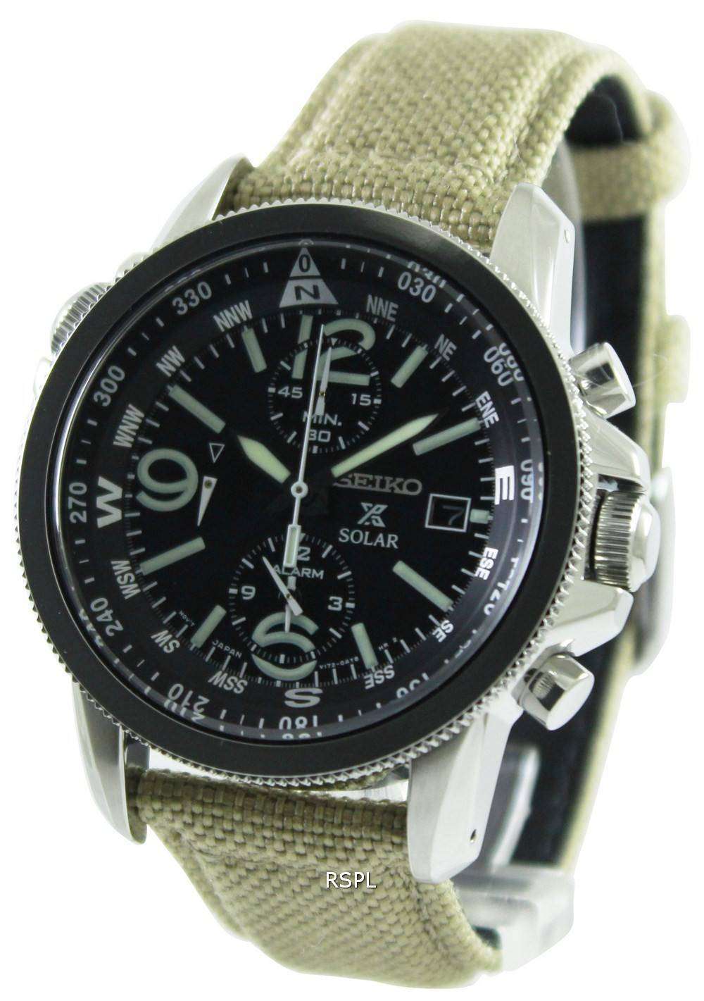 Seiko ssc295p1 prospex 2025 solar military chronograph