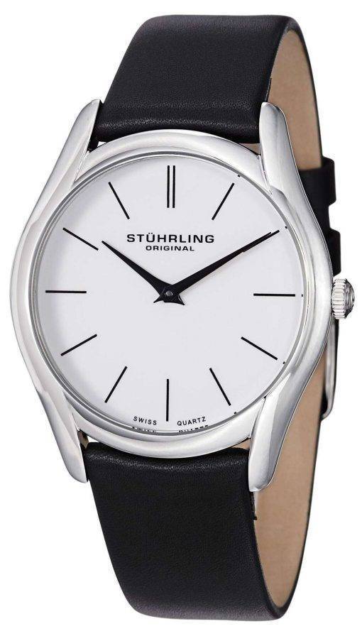 Stuhrling Original Classic Ascot Swiss Quartz White Dial 434.33152 Mens Watch