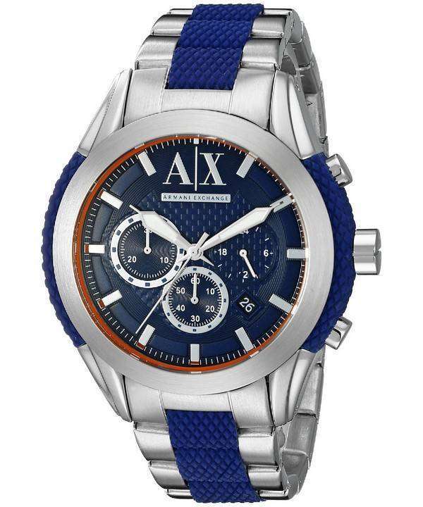 Armani Exchange Quartz Chronograph Blue Dial AX1386 Men s