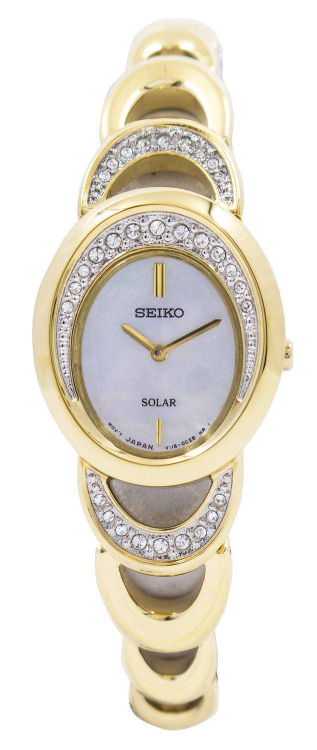 Seiko swarovski clearance watch