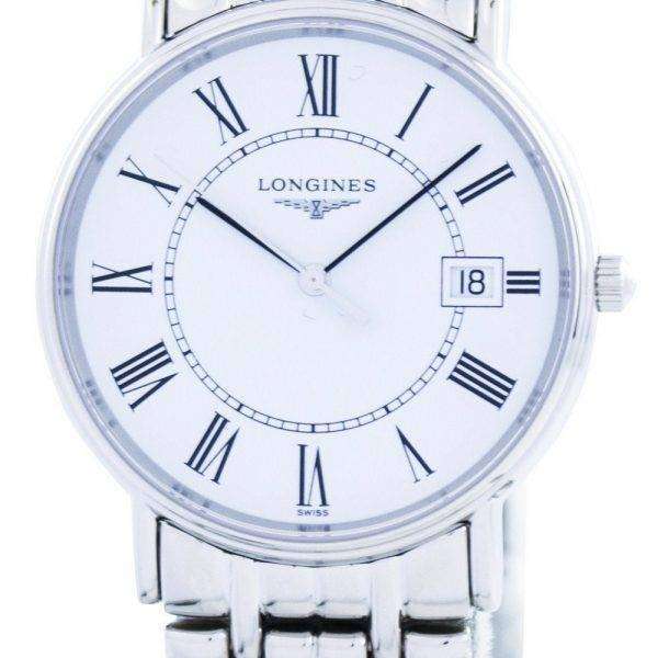 longines quartz presence gents watch