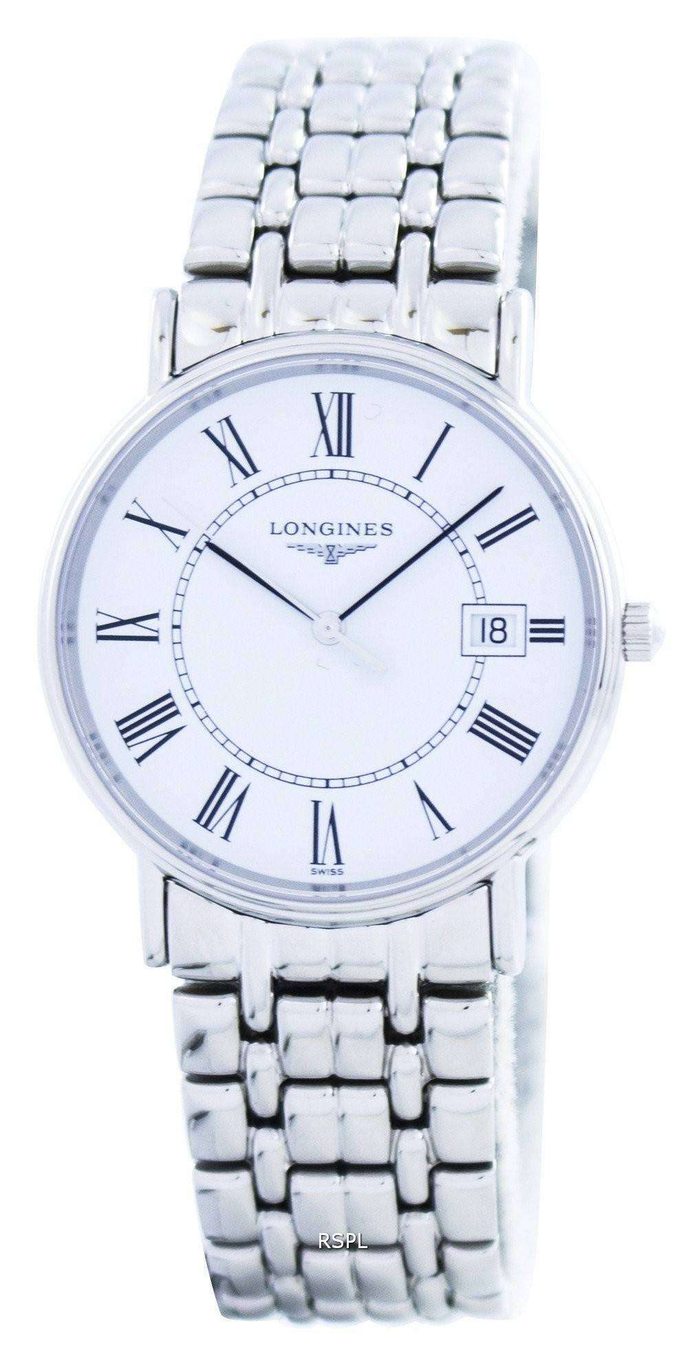 Longines Presence La Grande Classique De Quartz L4.720.4.11.6 Mens Watch