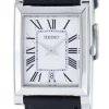 Seiko Stylish Rectangular Quartz Analog SKP361 SKP361P1 SKP361P Men's Watch