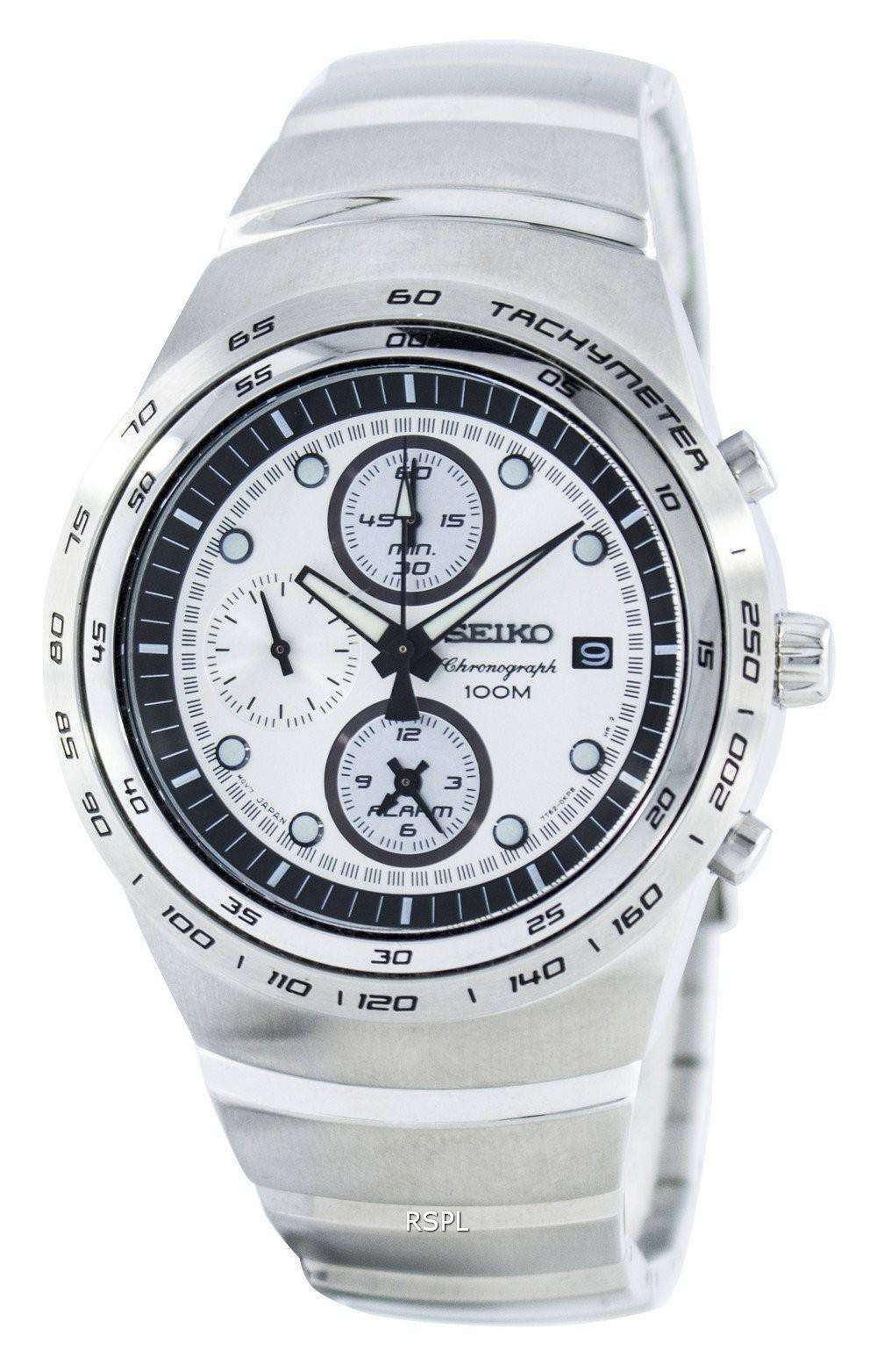 Seiko quartz clearance chronograph alarm