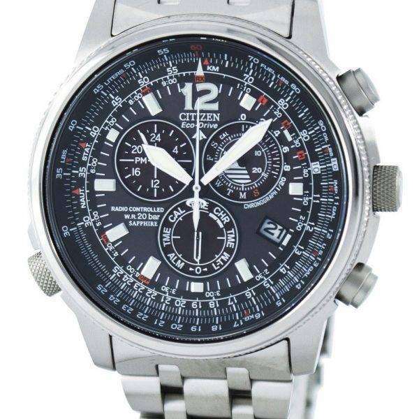 Citizen Promaster Sky Pilot Titanium EcoDrive Radio