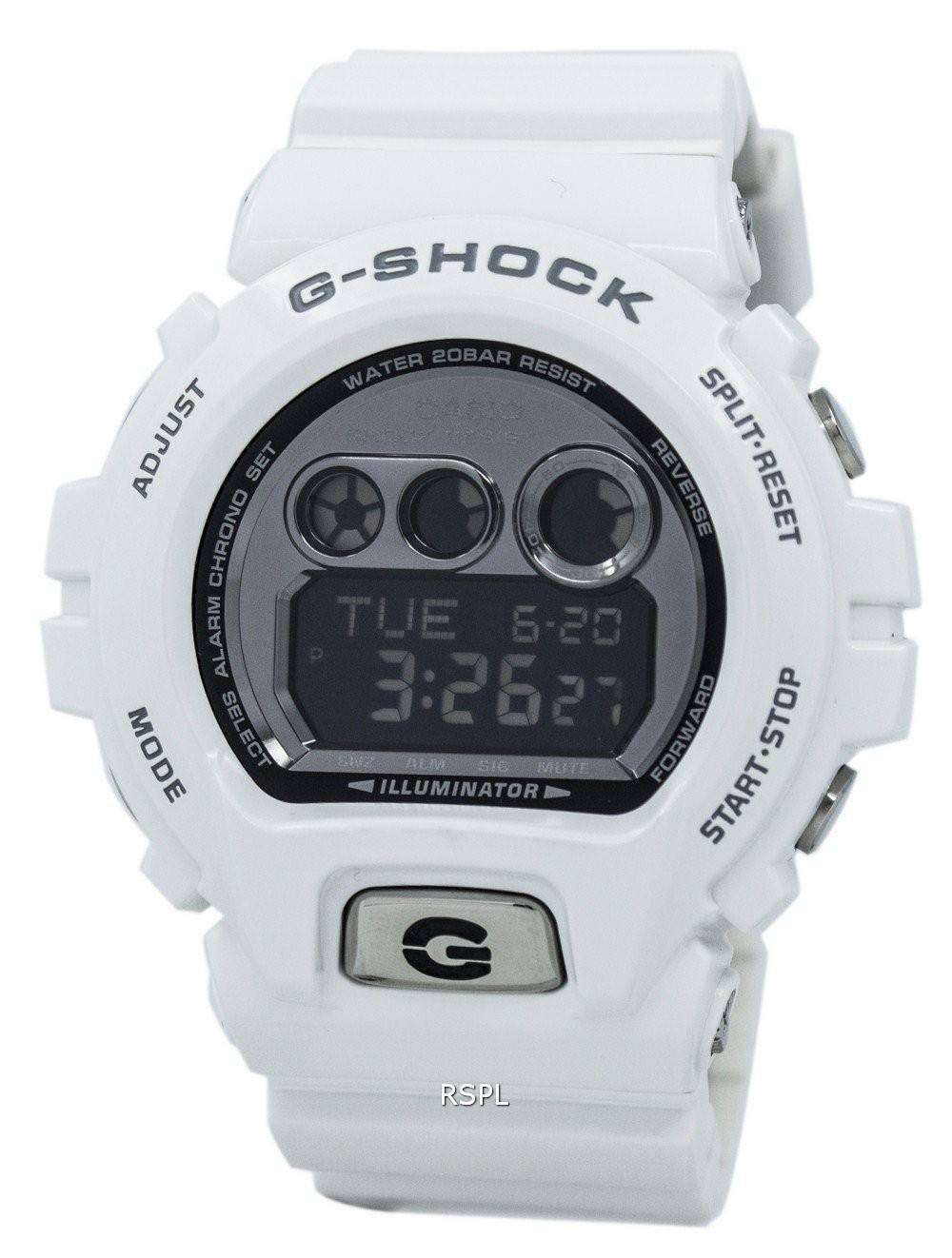 Casio G-Shock Digital Multi Function Quartz White GD-X6900FB-7