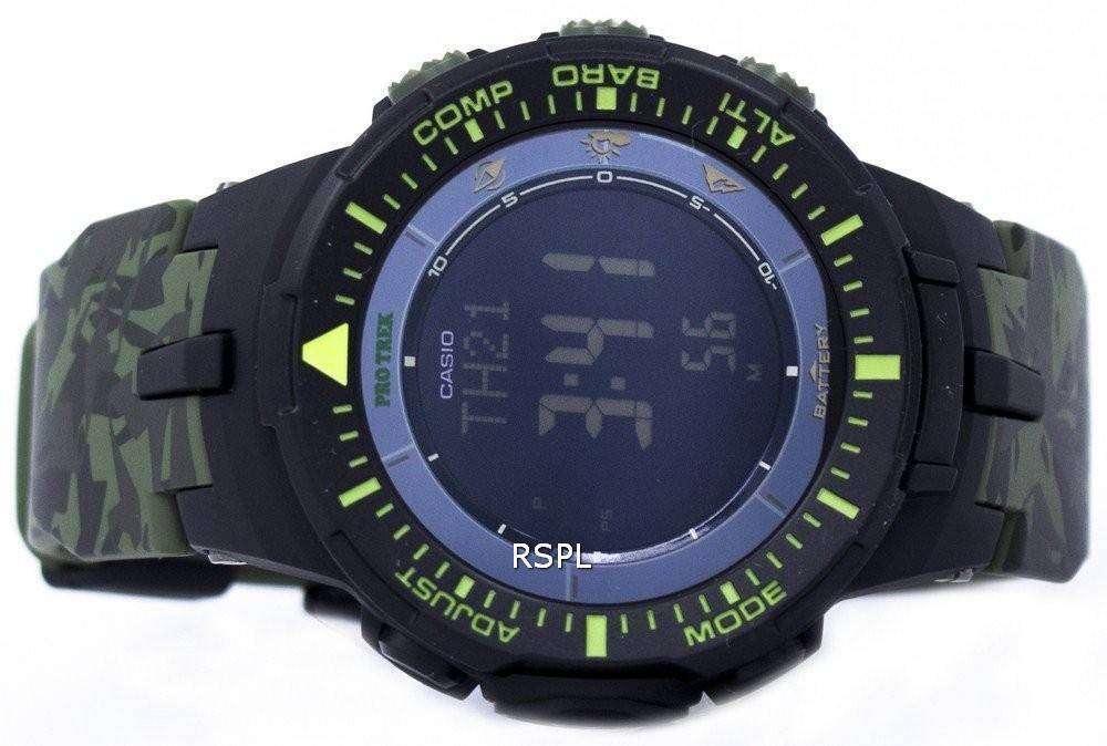 Casio Protrek World Time Low Temperature Tough Solar Digital PRG