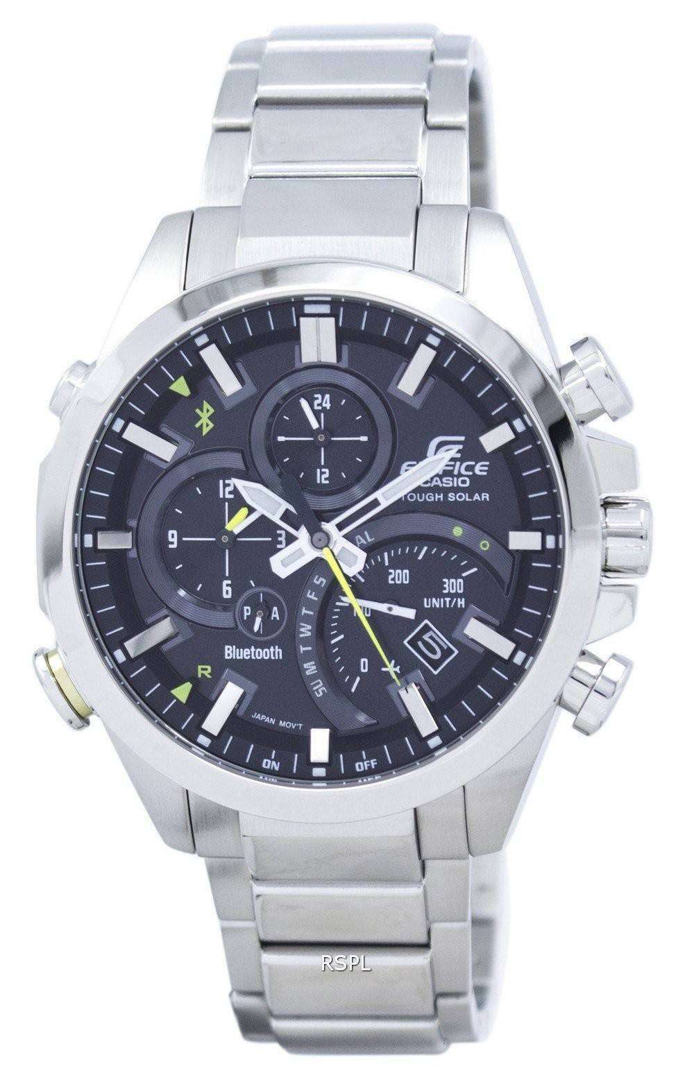 Edifice hot sale dual time