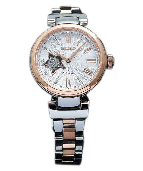 Seiko Lukia Automatic Diamond Accent Japan Made SSVM034 Women's Watch