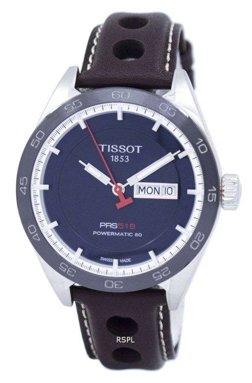 Tissot T-Sport PRS 516 Powermatic 80 Automatic T100.430.16.041.00 T1004301604100 Men's Watch