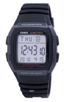 Casio Youth Digital Illuminator W-96H-1BVDF W-96H-1BV Mens Watch