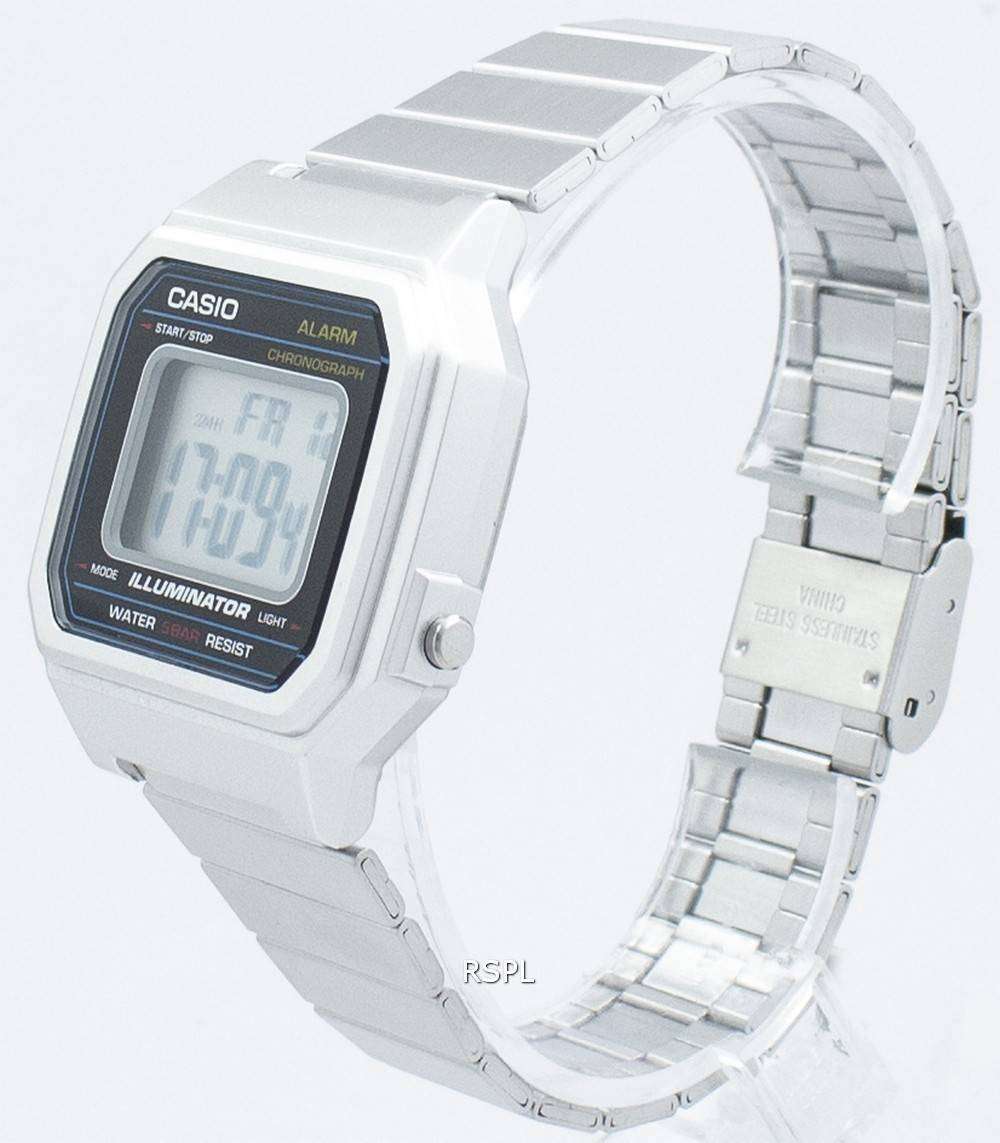 Casio Classic Vintage Illuminator Chronograph Alarm Digital B650WD-1A ...