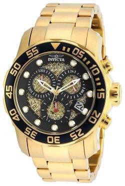 Invicta Pro Diver Chronograph Quartz 300M 19837SYB Men's Watch