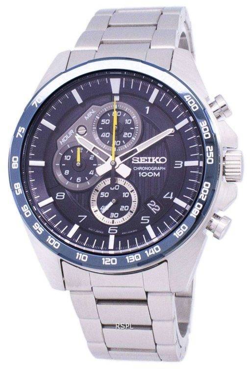 Seiko Motosportz Chronograph Quartz SSB321 SSB321P1 SSB321P Men's Watch