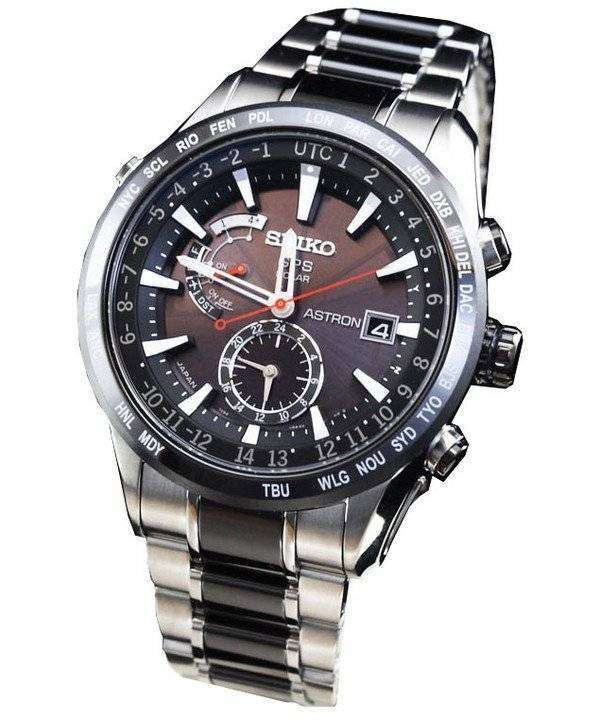 Seiko Astron GPS Solar SBXA015 Mens Watch