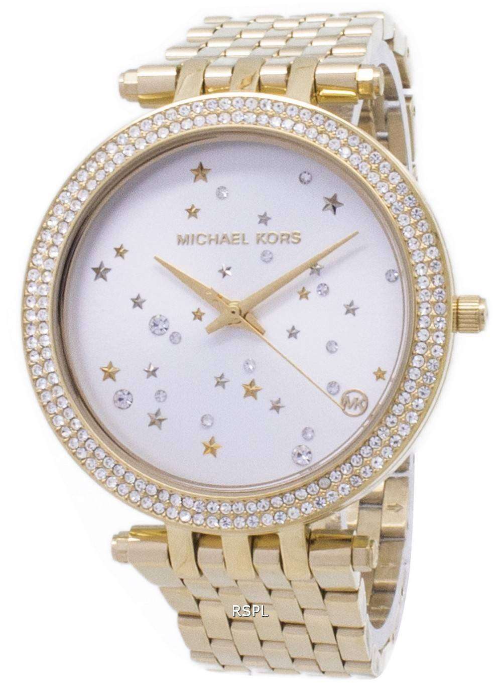 Michael kors best sale darci pave watch