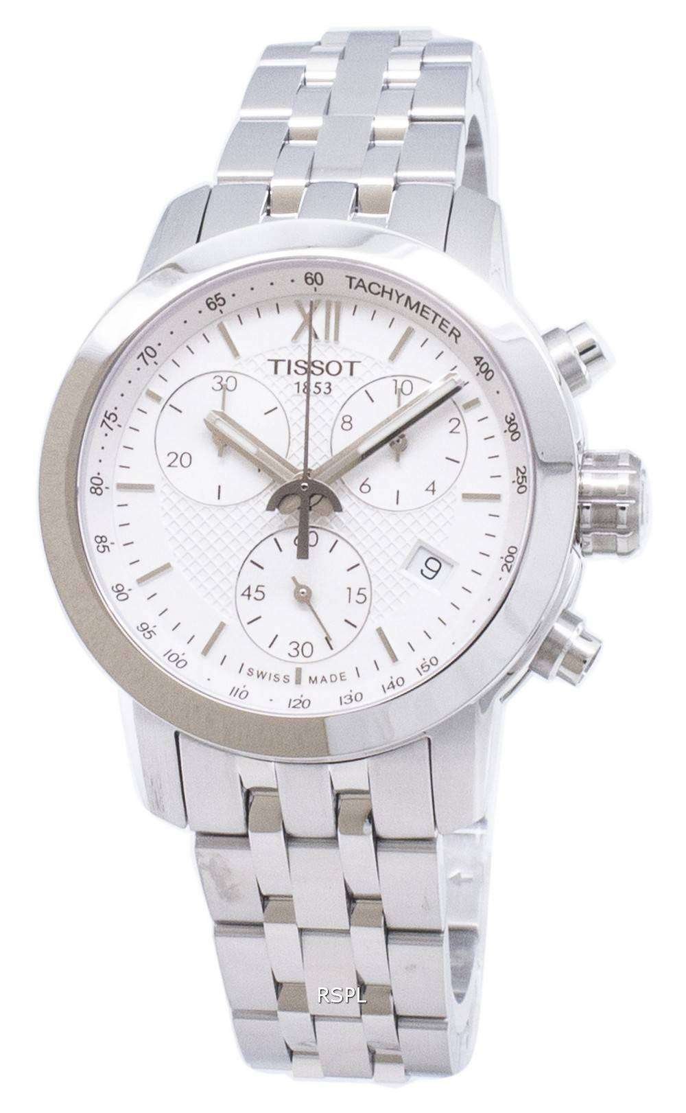 Prc200 chronograph white on sale dial ladies watch