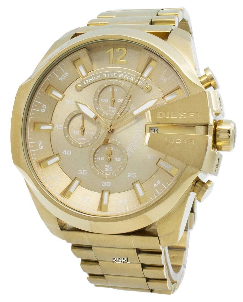 Diesel clearance dz4360 gold