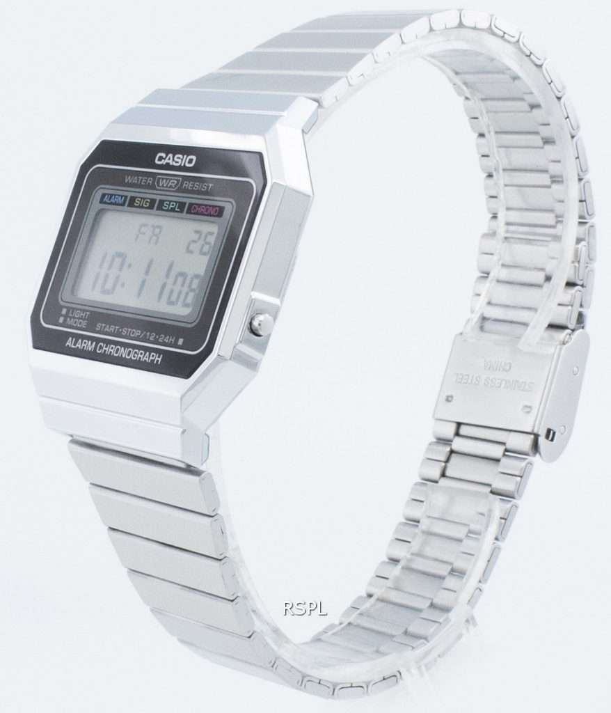 Casio Youth Digital A700W-1A A700W-1 Alarm Quartz Men's Watch