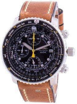 Seiko Pilot's Flight SNA411P1-VAR-LS17 Quartz Chronograph 200M Men's Watch