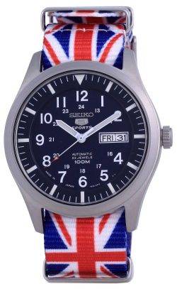 Seiko 5 Sports Automatic Polyester SNZG11J1-var-NATO28 100M Mens Watch