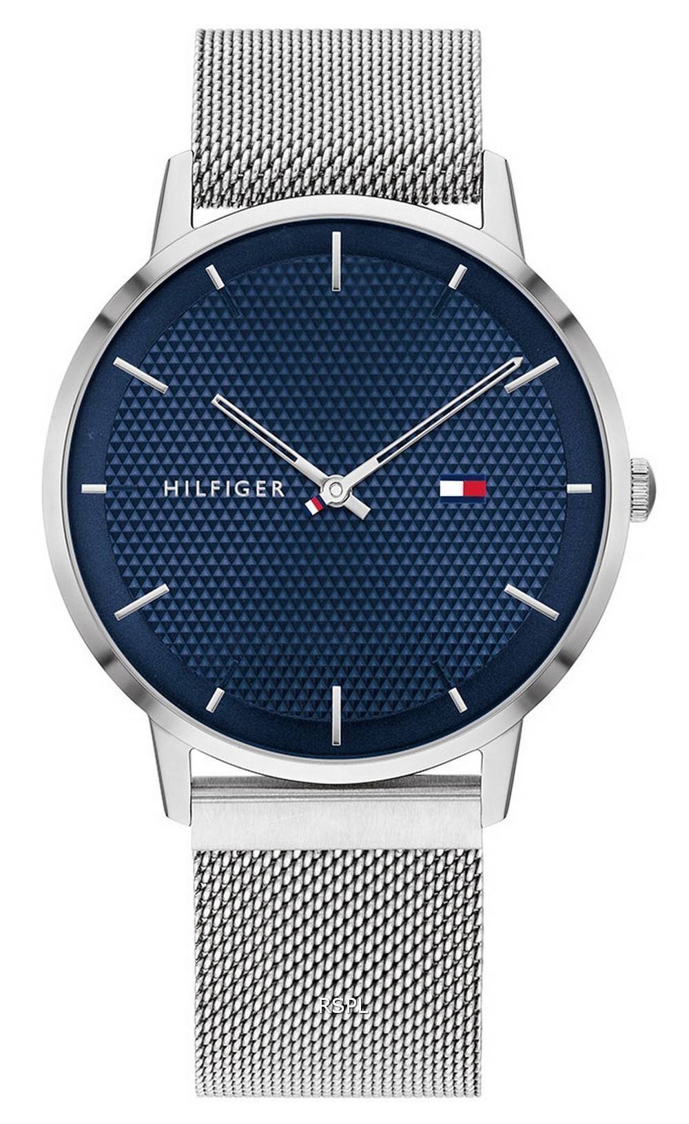 Tommy Hilfiger James Blue Dial Stainless Steel Quartz 1791657 Men s Watch