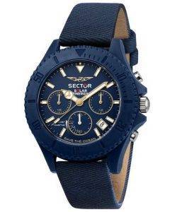 Sector Save The Ocean Chronograph Blue Matt Dial Quartz R3271739001 Men's Watch