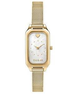 Oui & Me Finette White Dial Gold Tone Stainless Steel Quartz ME010198 Women's Watch