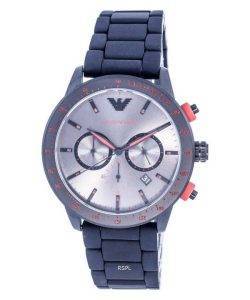 Emporio Armani Mario Chronograph Grey Dial Quartz AR11392 Mens Watch