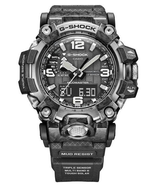 Casio G Shock Mudmaster Analog Digital Solar Powered GWG