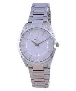 Westar Silver Dial Stainless Steel Quartz 40213 STN 107 Women's Watch