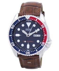 Seiko Automatic Diver's 200M Ratio Brown Leather SKX009K1-LS7 Men's Watch