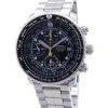 Seiko Alarm Chronograph Pilots Flightmaster SNA411P1 Watch