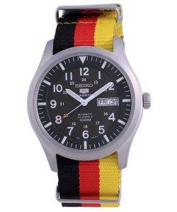 Seiko 5 Sports Military Automatic Polyester SNZG09K1-var-NATO26 100M Mens Watch