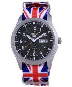 Seiko 5 Sports Military Automatic Polyester SNZG09K1-var-NATO28 100M Mens Watch