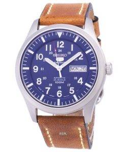 Seiko 5 Sports SNZG11J1-LS17 Automatic Brown Leather Strap Men's Watch