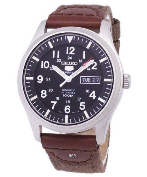 Seiko 5 Sports Automatic Canvas Strap SNZG15K1-NS1 Men's Watch