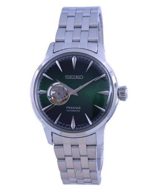 Seiko Presage Cocktail Time Grasshopper Open Heart Automatic SSA441 SSA441J1 SSA441J Mens Watch