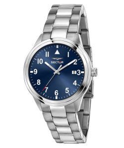 Sector 670 Date And Time Blue Dial Stainless Steel Quartz R3253540015 Womens Watch