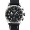 Iron Annie Flight Control Chronograph Black Dial Quartz 51862 Mens Watch