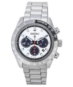 Seiko Prospex Speedtimer Go Large Chronograph Silver Dial Solar SSC911 SSC911P1 SSC911P 100M Men's Watch