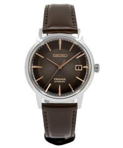 Seiko Presage Cocktail Time The Irish Coffee Charcoal Dial Automatic SRPJ17J1 Men's Watch