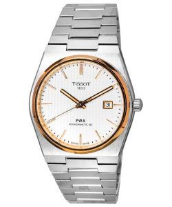 Tissot PRX T-Classic Powermatic 80 Silver Dial T137.407.21.031.00 T1374072103100 100M Men's Watch