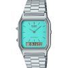 Casio Vintage Analog Digital Blue Dial Quartz AQ-230A-2A2 Womens Watch