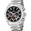 Festina Chrono Sport Stainless Steel Black Dial Quartz F20668-4 100M Mens Watch