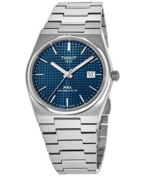 Tissot PRX T-Classic Powermatic 80 Blue Dial Automatic T137.207.11.041.00 100M Unisex Watch