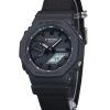 Casio G-Shock Analog Digital Eco Cloth Strap Black Dial Quartz GA-2100BCE-1A 200M Men's Watch